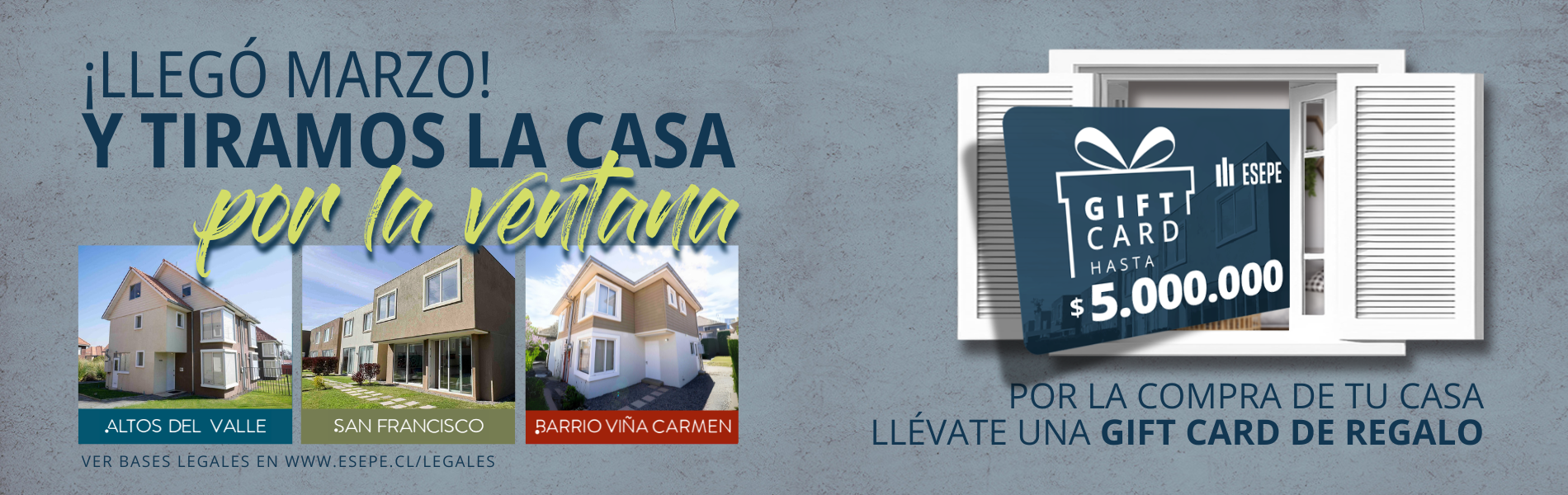 Fachada casa legón